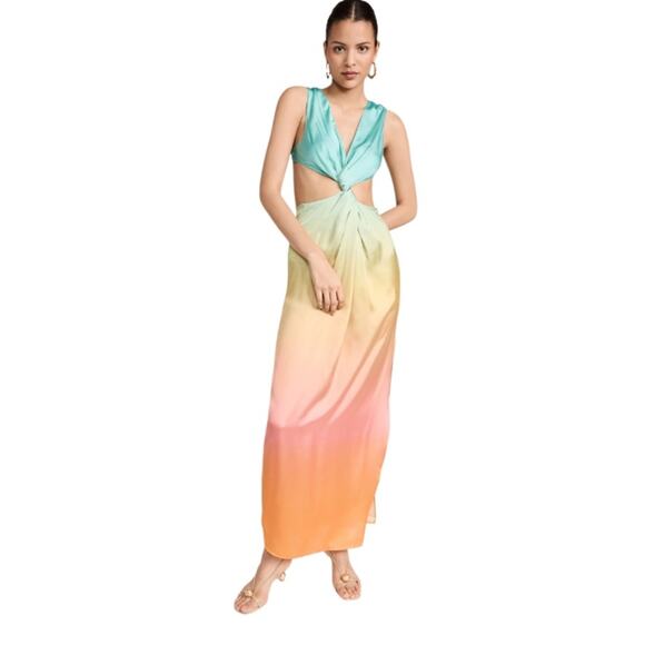 BAOBAB RIO OMBRE MAXI OMBRE CUT OUT DRESS Size XS - Picture 5 of 14